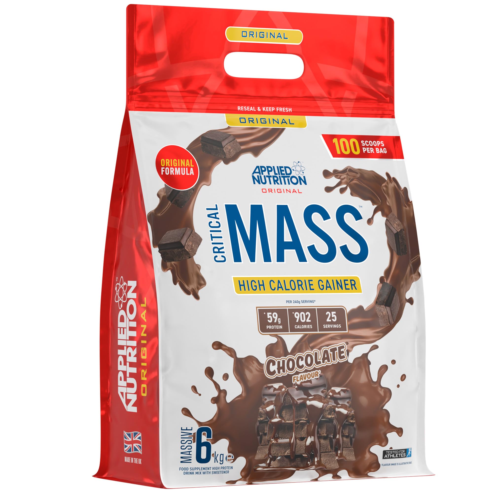 Applied Nutrition Original Critical Mass (6kg - 25 Servings)