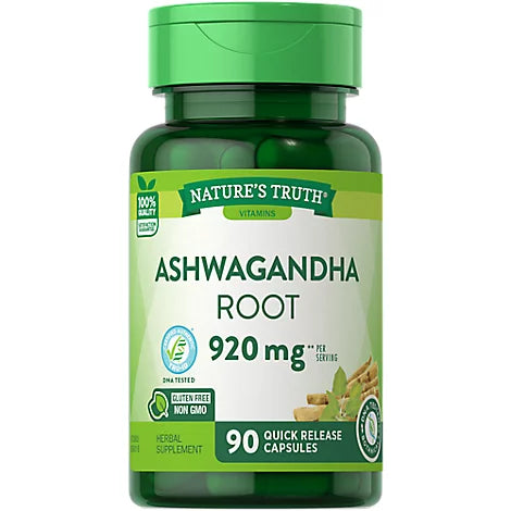 Nature’s Truth Ashwagandha Capsules | 920 mg ,90 Caps