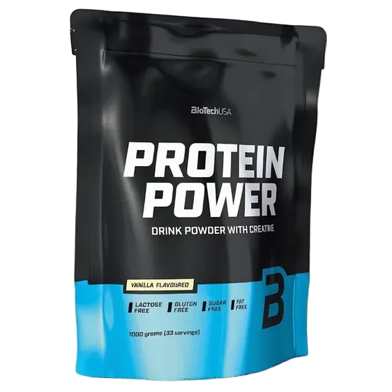 BioTech USA Protein Power – 1 kg 33 Servings