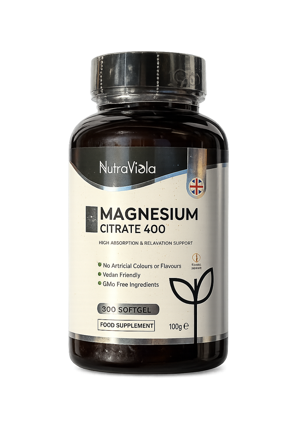 NutraViola Magnesium Citrate 400