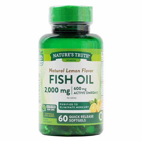 Nature’s Truth Fish Oil 2000 mg, 60 Softgels