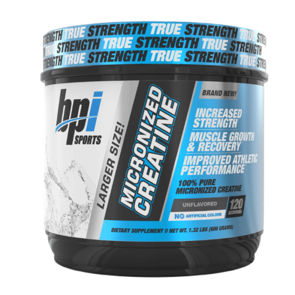 Bpi Micronized Creatine 600G, 120 Serv