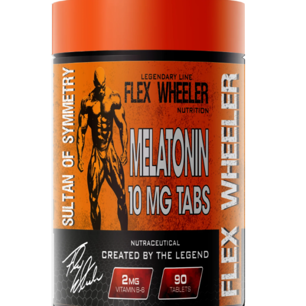 Flex Wheeler Melatonin 10mg,90 Caps