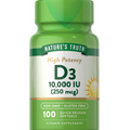 Nature’s Truth D3 10000 IU, 100Caps