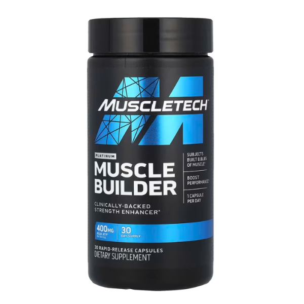 MT Platinum Muscle Builder 400 MG, 30 Caps