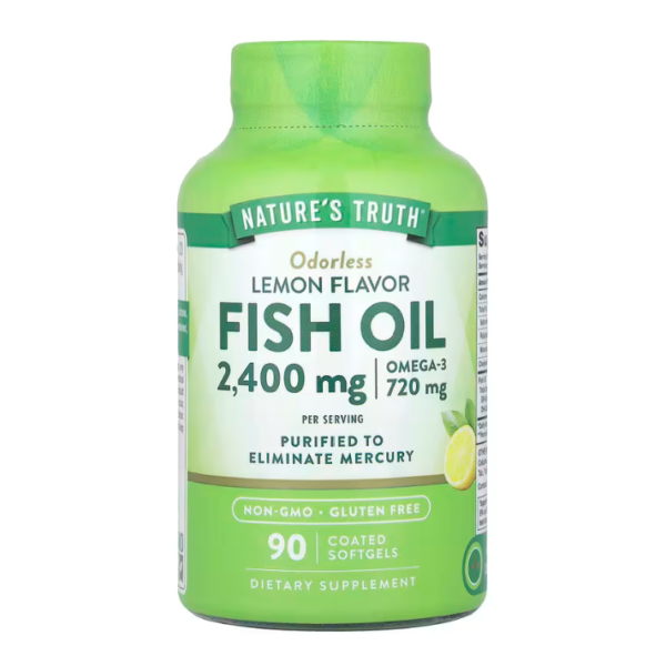 Nature’s Truth Fish Oil 2400 mg, 90 Softgels