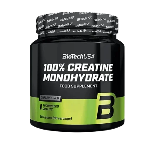 Biotech 100% Creatine Monohydrate – 300 g